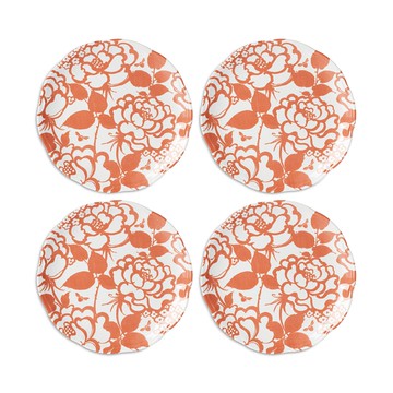 Lenox Butterfly Meadow Cottage Accent Plates, Set of 4