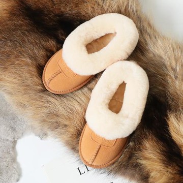 2025冬季新款雪地靴女皮毛一體加厚毛毛鞋防水塔茨特懶人短靴棉鞋