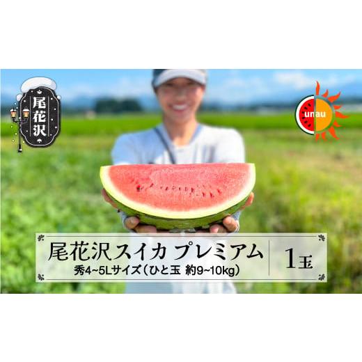 ふるさと納税 山形県 尾花沢市 先行予約 尾花沢スイカ 4〜5Lサイズ(約9〜10kg)×1玉 プレミアム プレゼント ギフト 7月下旬〜8月中旬頃発送 令和6年産 2024年…