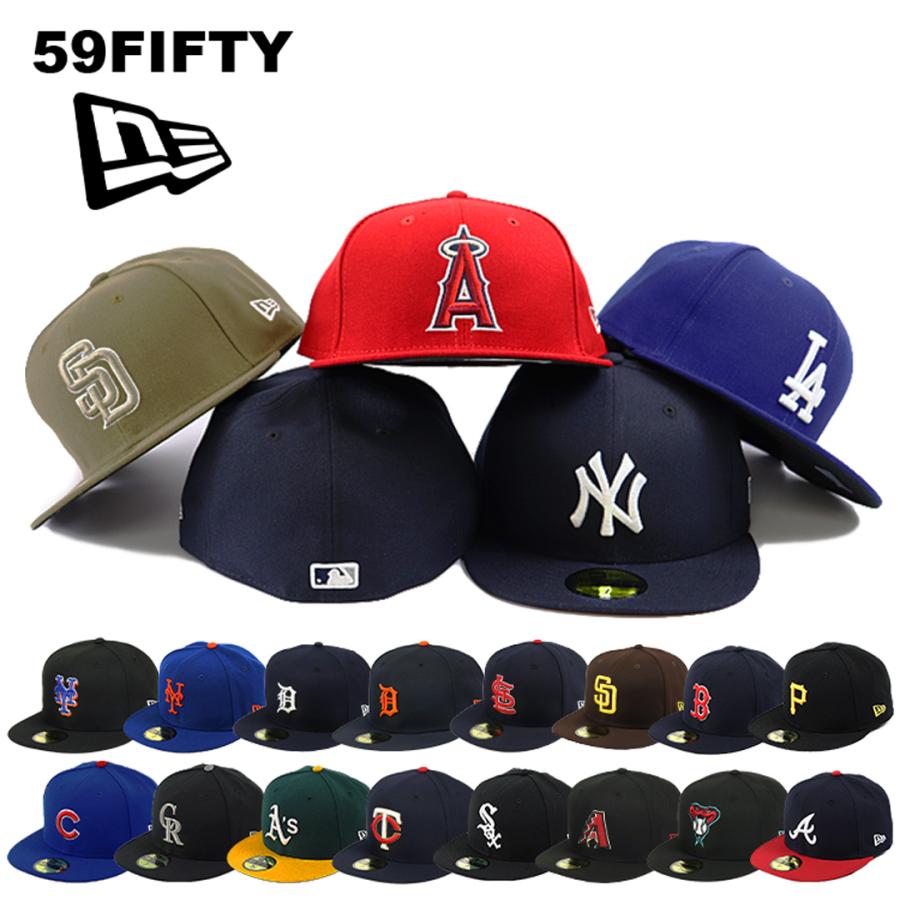 ニューエラ キャップ 59FIFTY NEW ERA MLB ベースボールキャップ LA NY ヤンキース ドジャース | LINEブランドカタログ