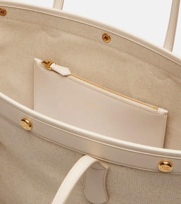 Dolce & Gabbana Canvas and leather tote bag