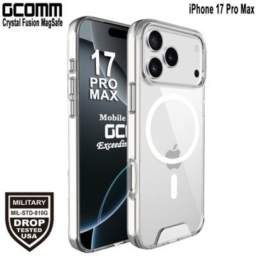 GCOMM iPhone 17 Pro Max 磁吸晶透軍規防摔殼 Crystal Fusion MagSafe