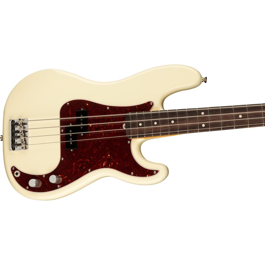 Fender American Professional II Precision Bass, Rosewood, Olympic White