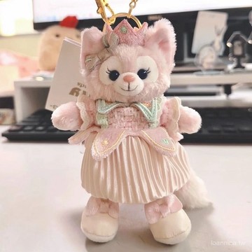 默契滿分💯 稀奇古怪的包包掛件上迪夢幻慶典玲娜貝兒掛件14cm貝爾掛件毛絨公仔鑰匙扣禮物女玩偶 ZJ1D