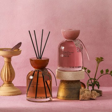 🧡快速出貨【COZY PLUS+】自然之息繁花之境藤條擴香200ml JUN04#FRA064 質感玻璃擴香 禮物 生日禮物 交換禮 父親節禮物 畢業禮物