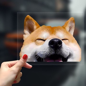 桃園出貨✨柴犬小狗貼畫車身玻璃劃痕貼紙狗子搞笑創意摩托電動車個性貼紙
