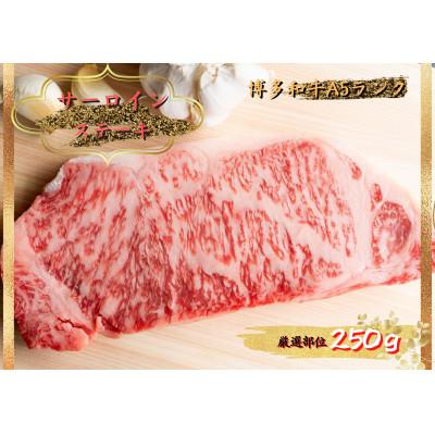 ふるさと納税 添田町 博多和牛サーロインステーキ　250g[250g×1枚](添田町)