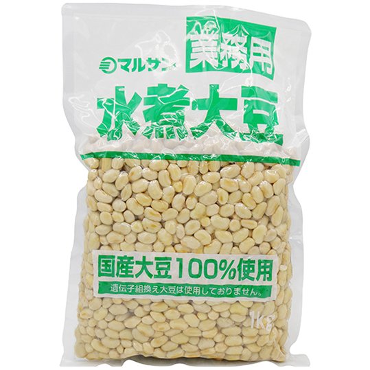 業務用国産水煮大豆1kg 1kg