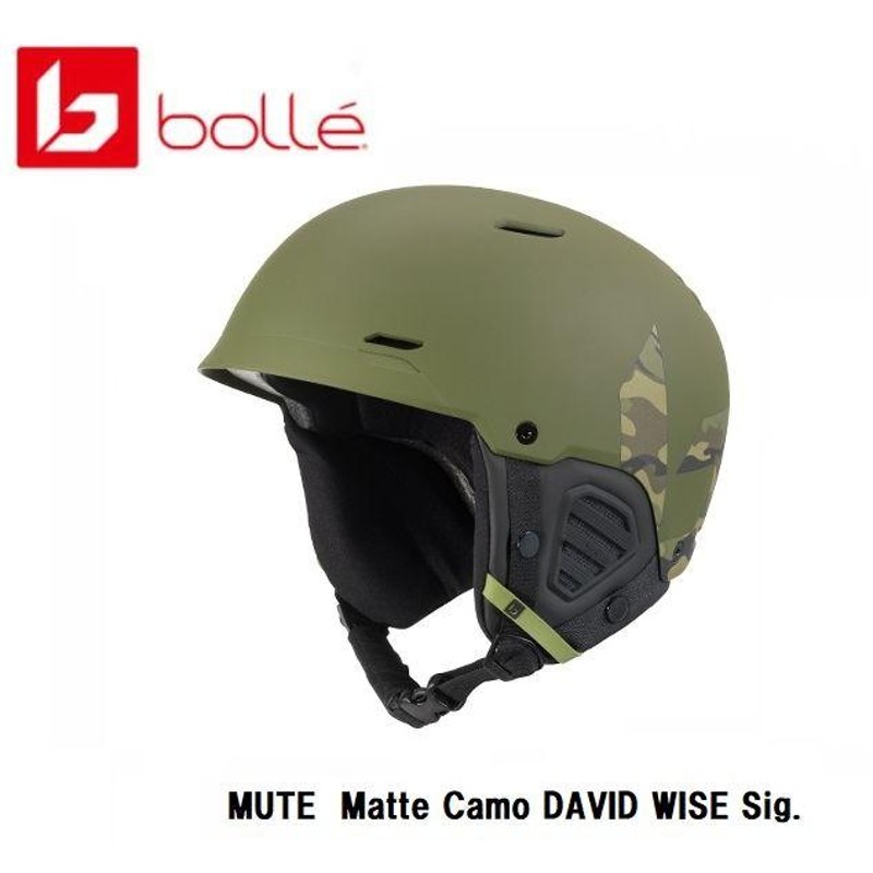 ボレ BOLLE MUTE Matte Como DAVID WISE Signature ヘルメット スキー スノボ | LINEブランドカタログ