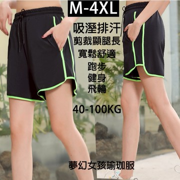 大尺碼運動褲運動短褲健身褲跑步健走吸溼排汗透氣不悶熱M-4XL快速出貨
