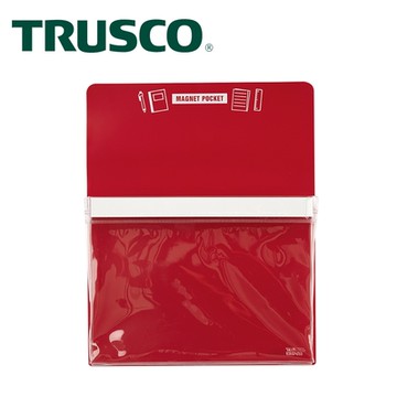 【Trusco】磁性收納盒B5-紅(MGPB5R)