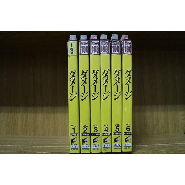 DVD ダメージ シーズン1 全6巻 ※ケース無し発送 レンタル落ち ZKK36