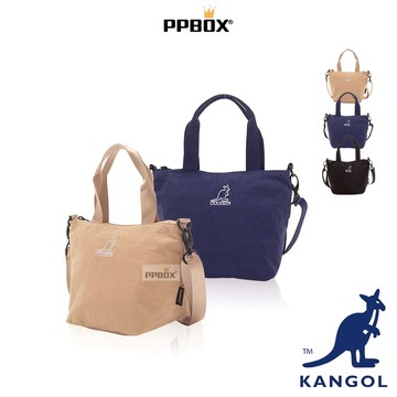 KANGOL 袋鼠 兩用防潑水 尼龍 側背包【65551703】時尚 包包 斜背包 防潑水 平價包 日韓穿搭