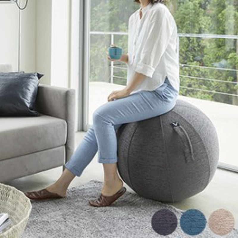 Vivora シーティングボール ルーノ シェニール バランスボール 直径65cm エクササイズ ダイエット 室内運動 即納 通販 Lineポイント最大1 0 Get Lineショッピング