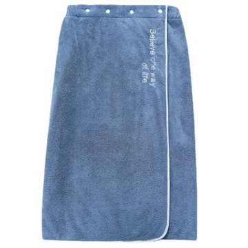 跨境批發男士浴巾超細纖維加大加厚吸水家用可穿可裹浴裙毛巾套裝