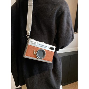 小眾包包復古立體盒子手機包創意時尚單肩斜挎個性精致小方包小巧