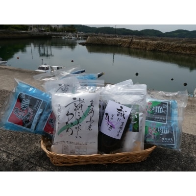 笠岡諸島からの贈り物　「瀬戸の島のり(コラボ)」季節のお品物　Dセット