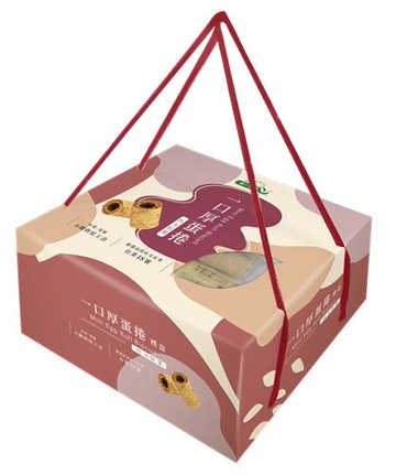 統一生機 一口厚蛋捲禮盒225g(5g*45入)