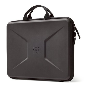 UAG 簡約耐衝擊手提電腦包  黑色  1個  13~14吋