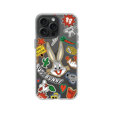 iPhone 15 Pro Max Clear 透明 - 樂一通 Looney Tunes - 兔巴哥貼紙款