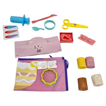 Silverback 廚師帽與圍裙烹飪黏土 可愛蛋糕屋套餐  多色  1盒