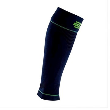 【海夫健康生活館】Bauerfeind 保爾芬德 德國原裝 運動壓縮小腿套 深藍(多規格任選/一雙)