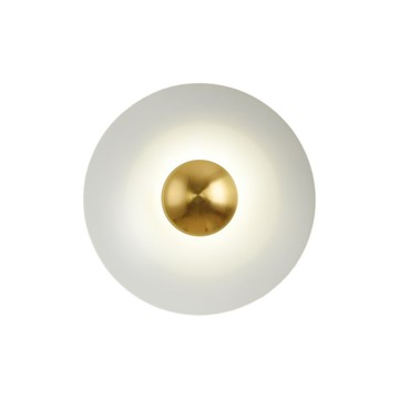 【H&R安室家】LED白玉盤壁燈ZA0255