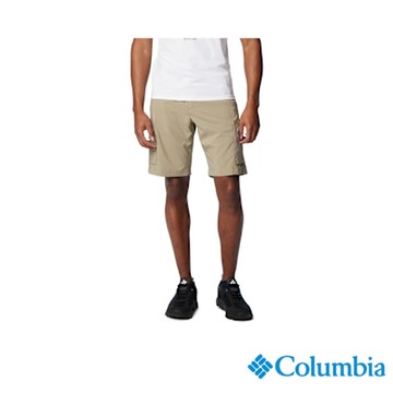 Columbia 哥倫比亞 男款-超防曬UPF50快排短褲-卡其 UAE57630KI/IS