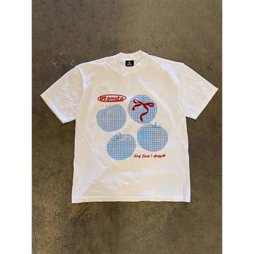 搞錢做慈善 3A260克純棉雙紗！向上俠！重磅情侶女寬松短袖T恤男