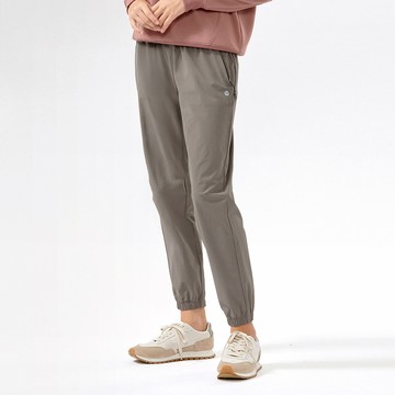 Hang Ten- 四面彈防輕潑水束口褲-女(昏灰)