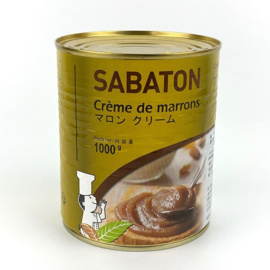 SABATON サバトン マロンクリーム （1kg×12缶）