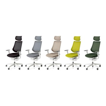 ing 日系機能人體工學辦公椅 卡其