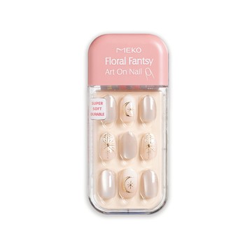 【甲片】花漾彩繪穿戴美甲片-星月 3A-027