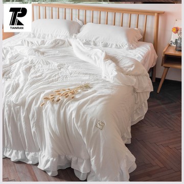 簡單生活床上用品涼被夏季被子夏被四件套夏天空調被單雙人三件套