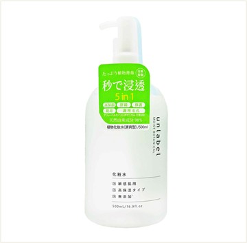 潼漾小舖 unlabel 植物 5-in-one 清爽化妝水 500ml