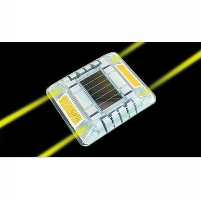 【お取り寄せ】キャットアイ/ルミナスアイ・マイティ ソーラー式点滅 両面 黄/LE-260A