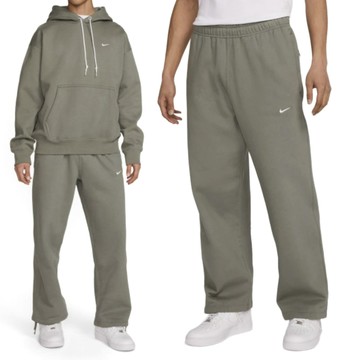 Nike AS M NK SOLO SWOOSH BB FLC OH 男款 灰綠色 運動 長褲 FN3343-320