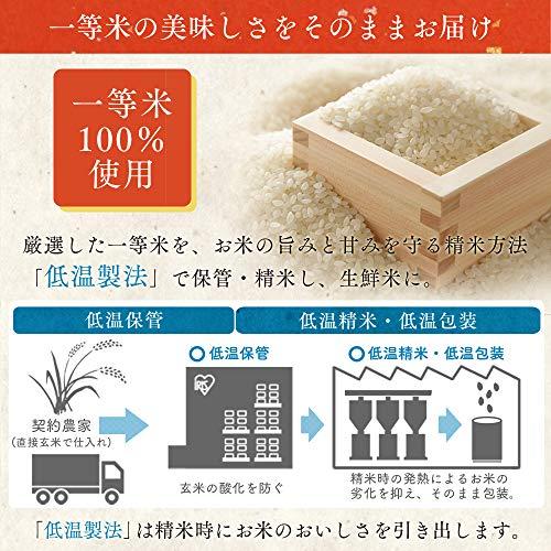 アイリスオーヤマ 低温製法米 無洗米 新潟県 魚沼産 こしひかり 新鮮個包装パック 1.5kg