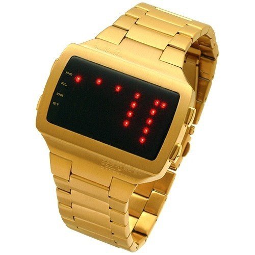 Watch on sale red led