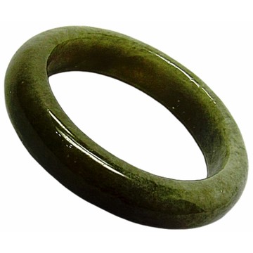 油糯綠厚重13號 天然A貨翡翠玉石戒指PP35