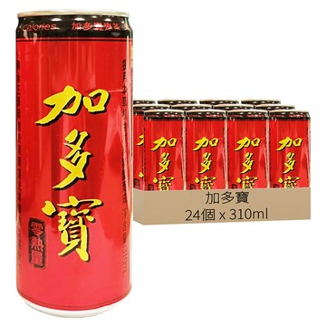 加多寶 涼茶 零熱量  1組  24入  310ml