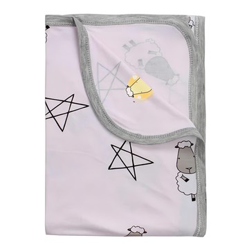 baa baa sheepz 抱抱羊 粉色星星羊單層被毯 100 x 80cm 0~36M  1條