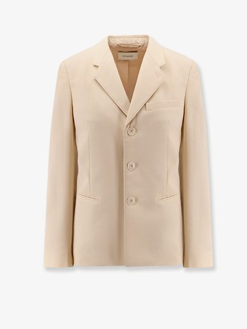 Single-breasted wool and viscose blazer - LEMAIRE - gender_Woman