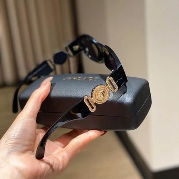 2024新款歐美潮牌錢幣獎章太陽鏡博主六邊形復古小太陽眼鏡墨鏡女