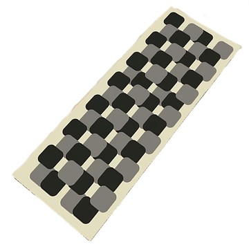 硅藻泥廚房防水地墊  120 x 45cm  幾何05