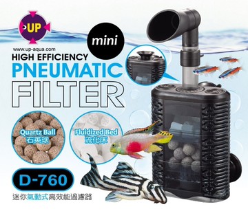 [ 台中水族 ] UP-D-760：迷你氣動式高效能過濾器 特價