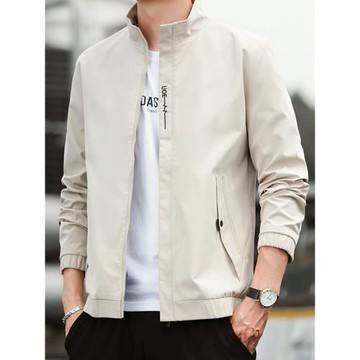 夾克外套男春秋立領潮牌帥氣工裝棒球服上衣春秋季男式沖鋒衣男裝