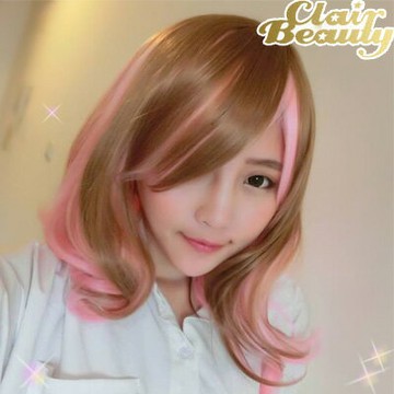 日系原宿萌妹梨花頭中短髮~高仿真超自然整頂假髮【MX056】☆雙兒網☆