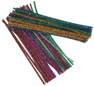 【史代新文具】STAT 30cm 綜合金蔥毛根 (100入)