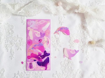 花鯨 - 可愛貼紙 (hirin)